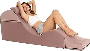 Convertible Intimacy Chaise - Hidden Folding Lounge & Massage Bench