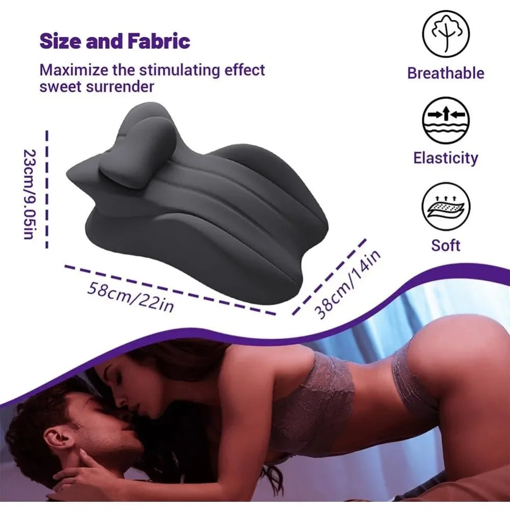Intimacy Pillow for Couples - 27° Support Cushion