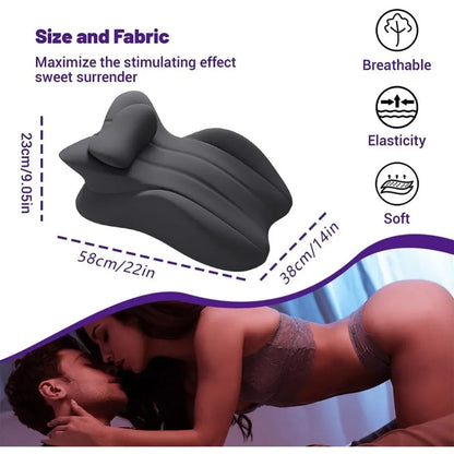 Intimacy Pillow for Couples - 27° Support Cushion