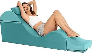 Convertible Intimacy Chaise - Hidden Folding Lounge & Massage Bench