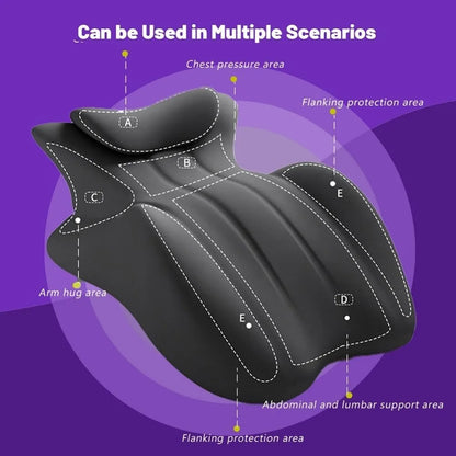 Intimacy Pillow for Couples - 27° Support Cushion