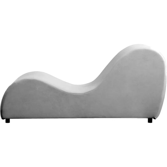 Intimacy Lounge Chair - Ergonomic S-Curve Chaise for Couples.