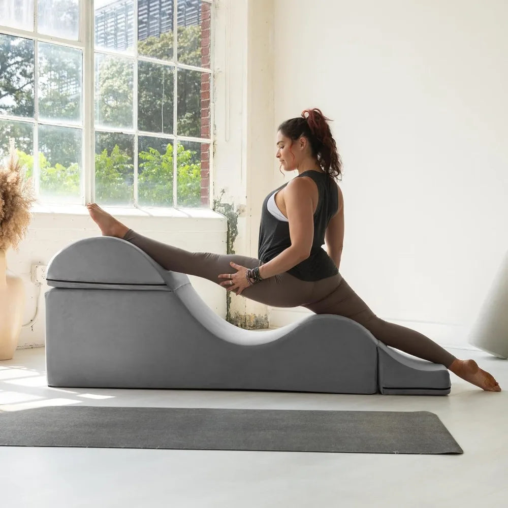 Convertible Intimacy Chaise - Hidden Folding Lounge & Massage Bench