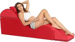 Convertible Intimacy Chaise - Hidden Folding Lounge & Massage Bench